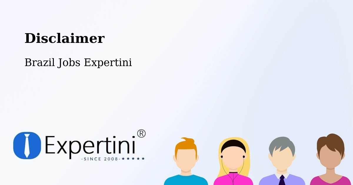 Disclaimer – Palmas - Brazil Jobs Expertini